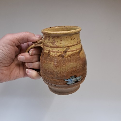 #250506 Mug, Wheat/Brown $19 at Hunter Wolff Gallery